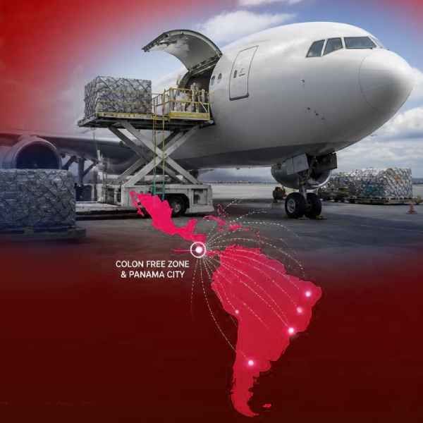 Air Freight from Colon Free Zone and Panama City to Latin America